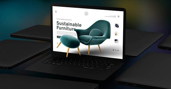Sustainable 3D & AR Solutions Web-based 3D & AR furniture presentations help the furniture industry achieve sustainability goals