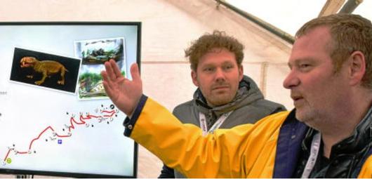 OTZ: Up to 1000 guests after opening: Dinosaur Path in Jena to become fully virtual by 2019