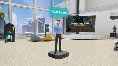 Virtual AI-powered Assistant Demo in rooom