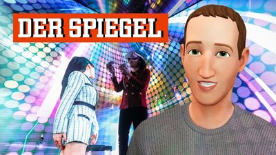 Avatar Mark Zuckerberg in SPIEGEL article