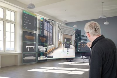 Spatial Computing: user interfaces distributed in physical space