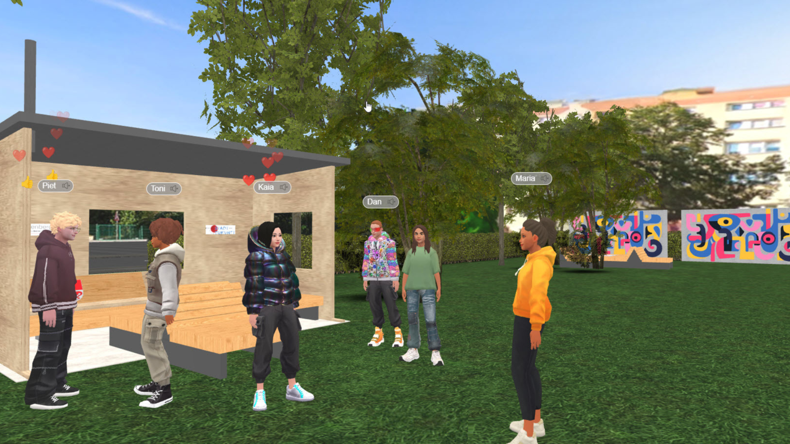With AR & VR to the new youth leisure area 