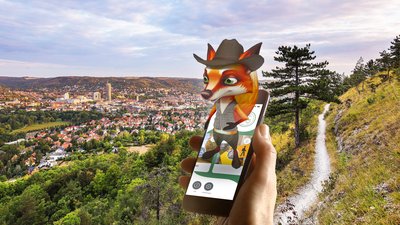 Augmented Reality Tourismus natura jenensis 