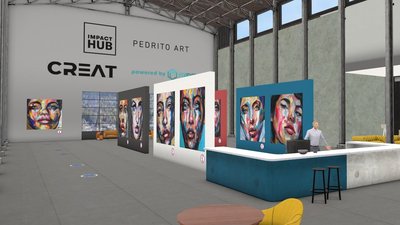 3D art exhibition CREAT3 rooom 